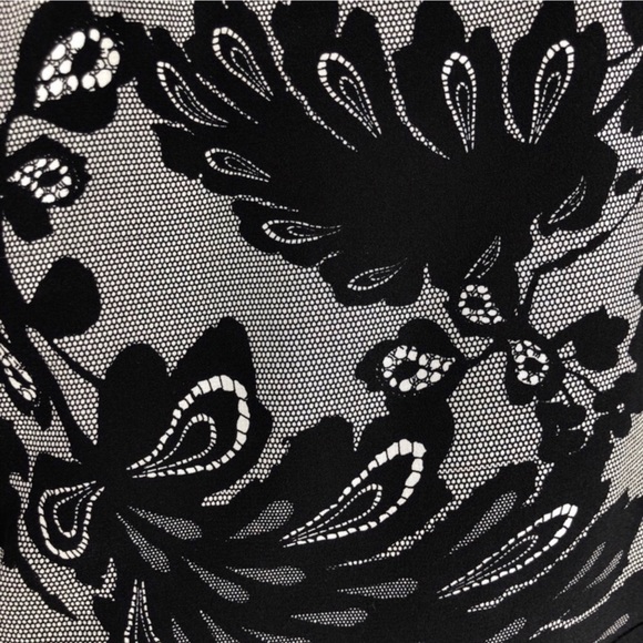 NWT Diane Von Furstenberg DVF Lace Print Silk Short Plus Size 14 - Picture 5 of 7